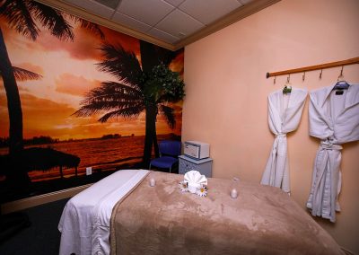 Sunset Massage Therapy Room